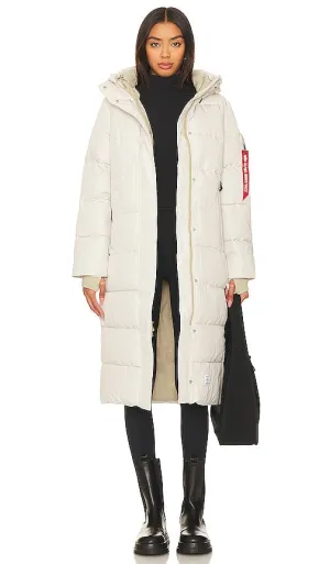 ALPHA INDUSTRIES Sierra Parka in Cream