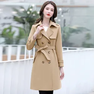 Ana Bade Women's Double Breasted Slim-Fit Coat