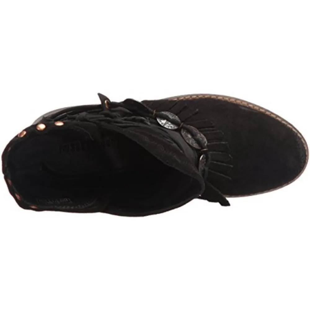 Anaeh Black Musse & Cloud Ankle Boot