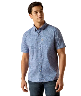 Ariat Men's French Fade Melvin Stretch Modern Fit Shirt-10051537
