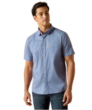 Ariat Men's French Fade Melvin Stretch Modern Fit Shirt-10051537