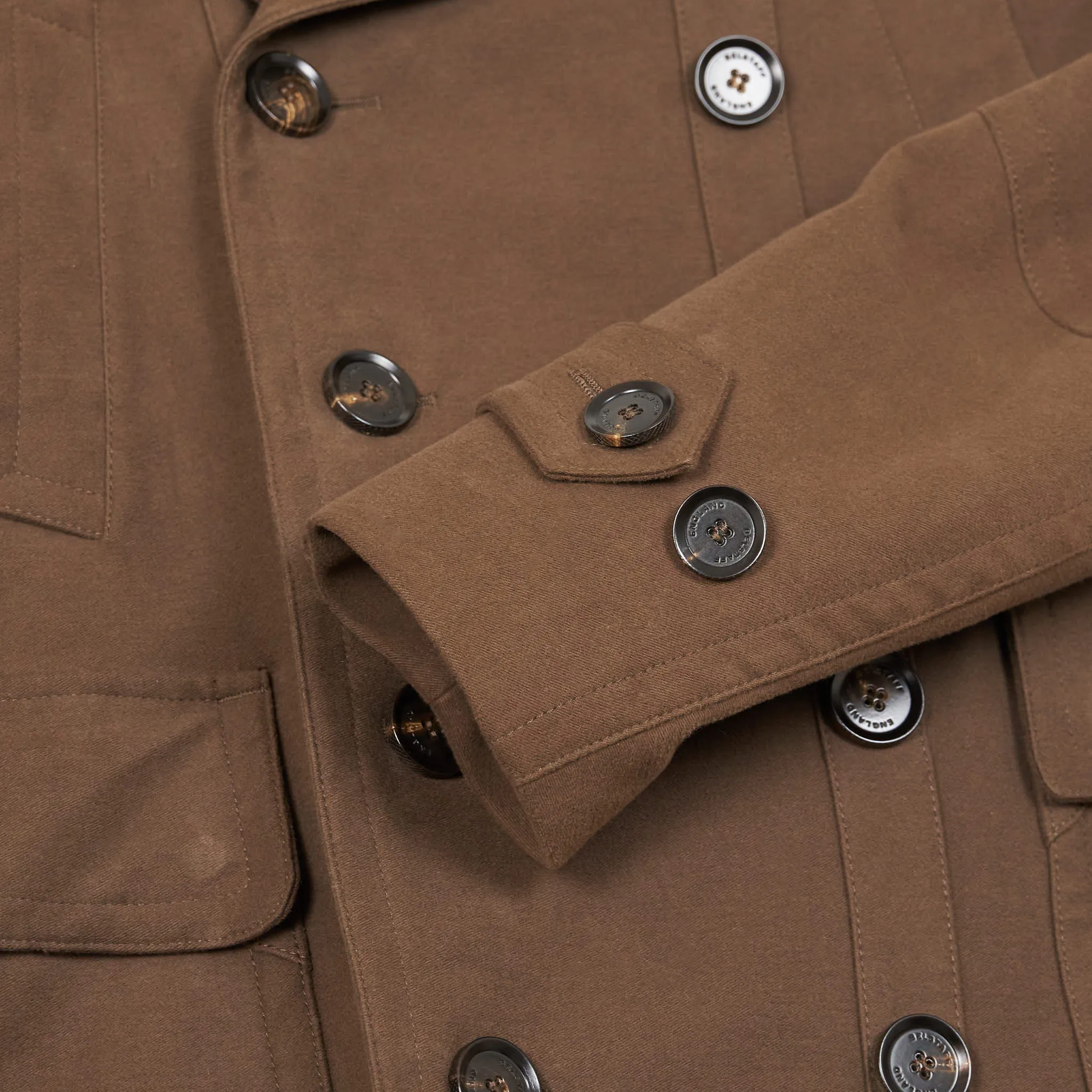 Belstaff Double-Breasted Moleskin Jacket