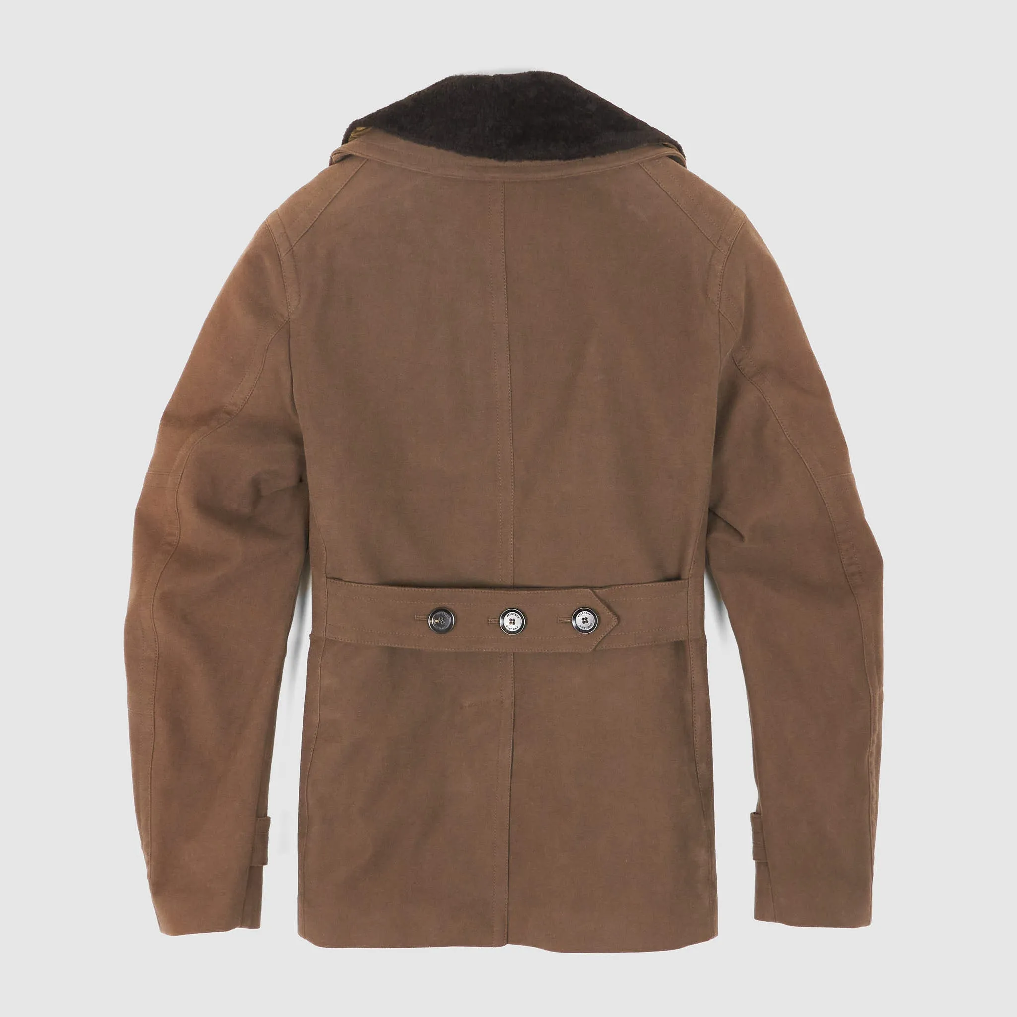 Belstaff Double-Breasted Moleskin Jacket