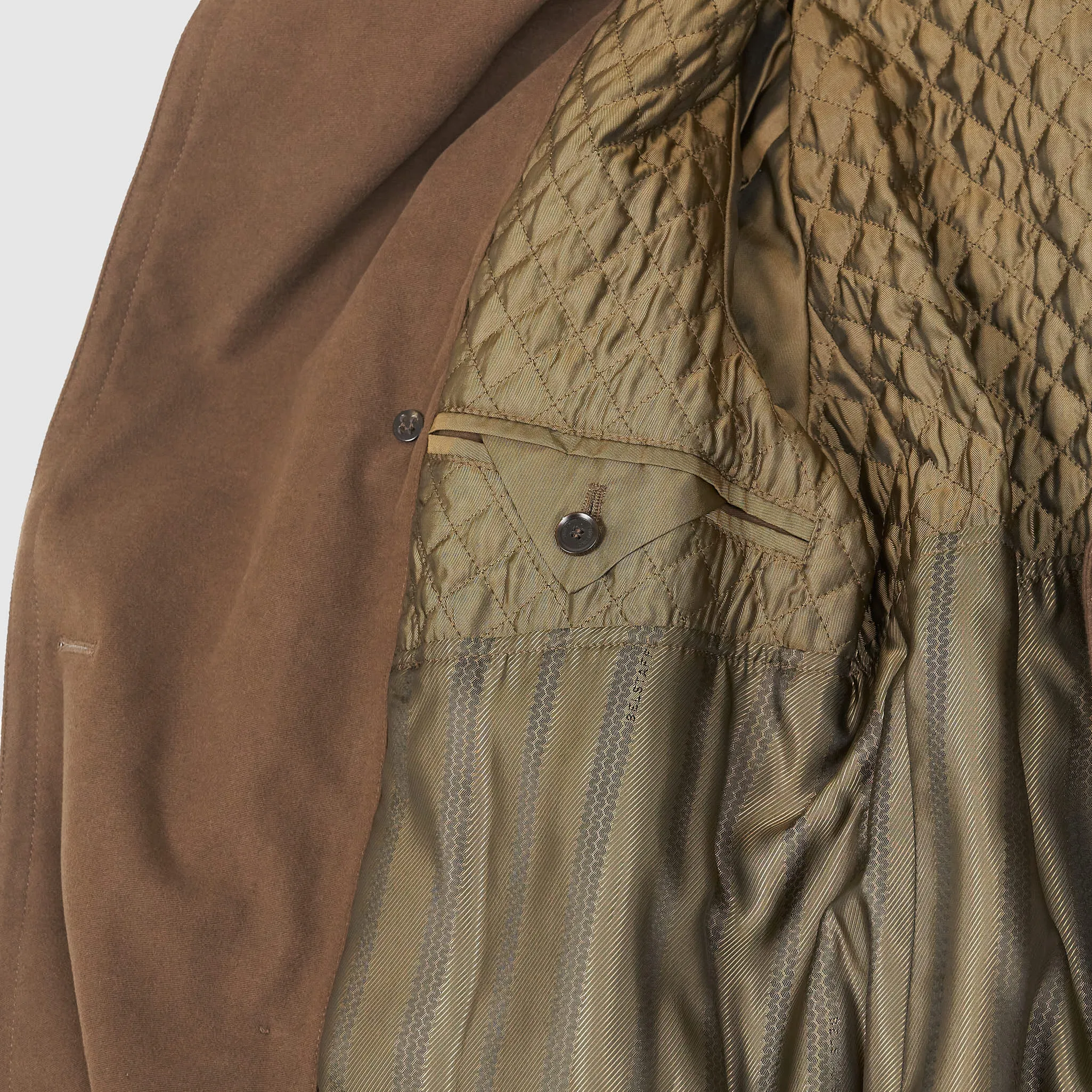 Belstaff Double-Breasted Moleskin Jacket