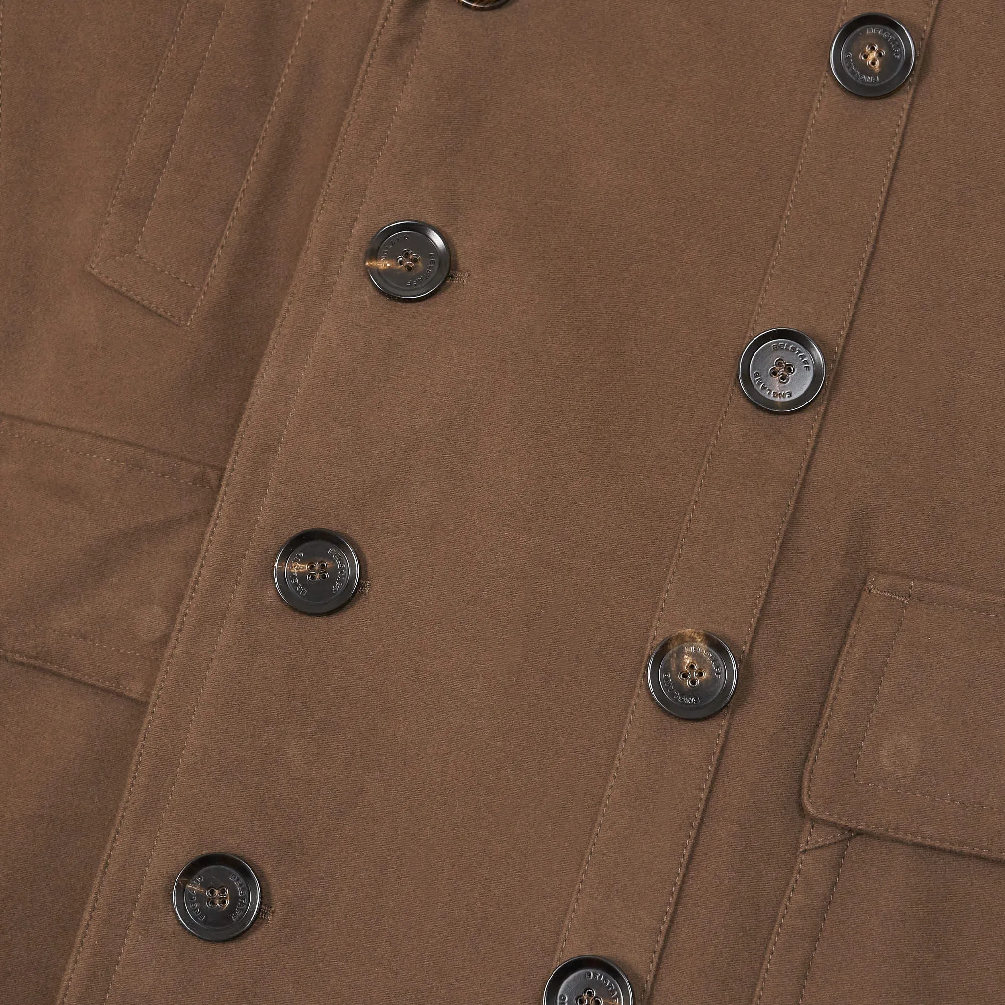 Belstaff Double-Breasted Moleskin Jacket