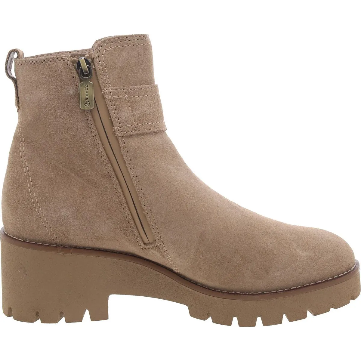 Blondo Womens Dagger Leather Waterproof Ankle Boots