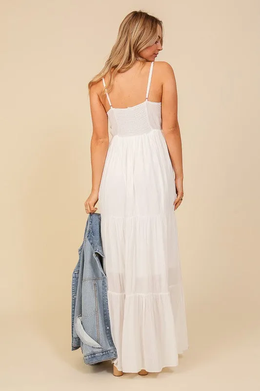 Boho Lace Maxi Dress