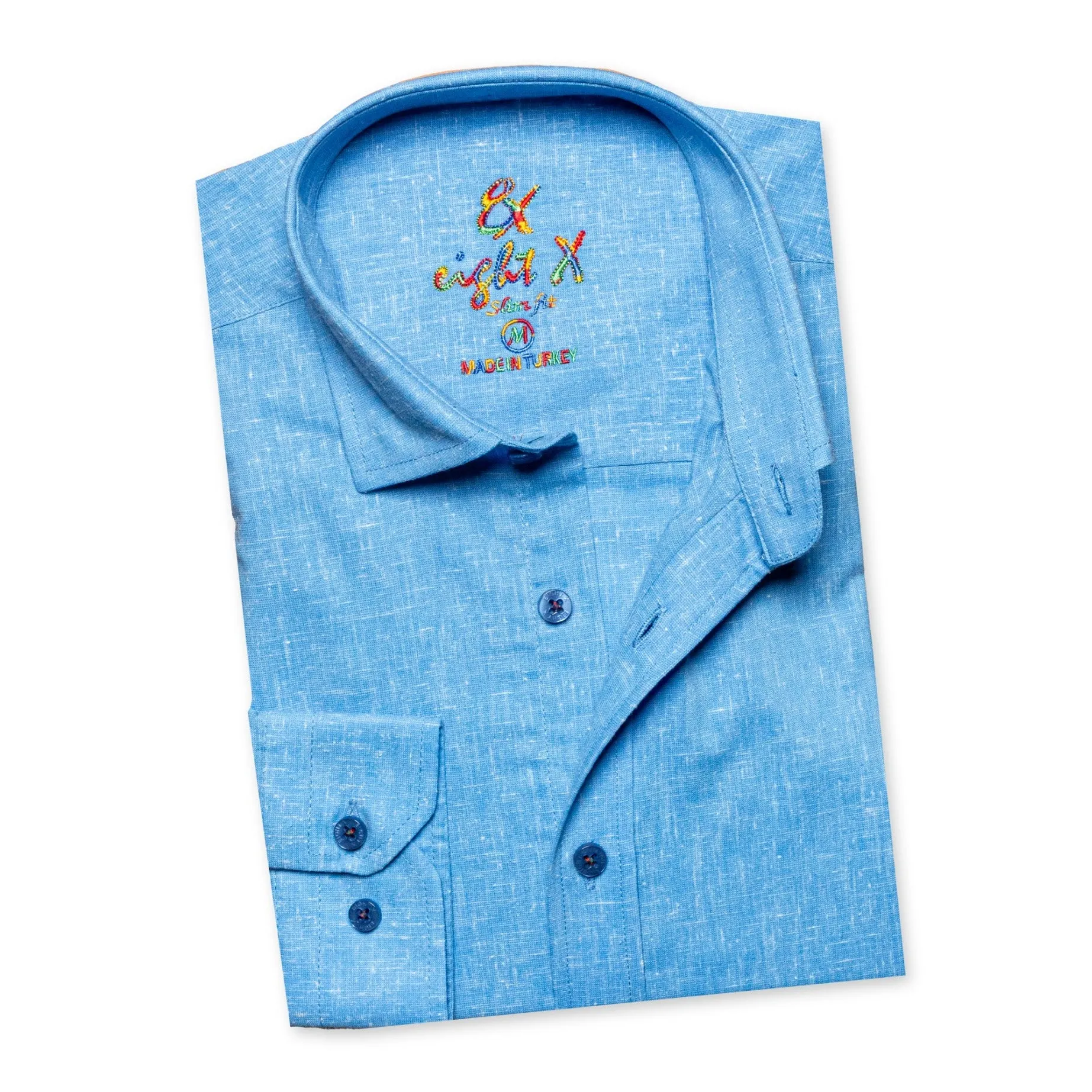 Bottle Shop Button Down Shirt - Blue