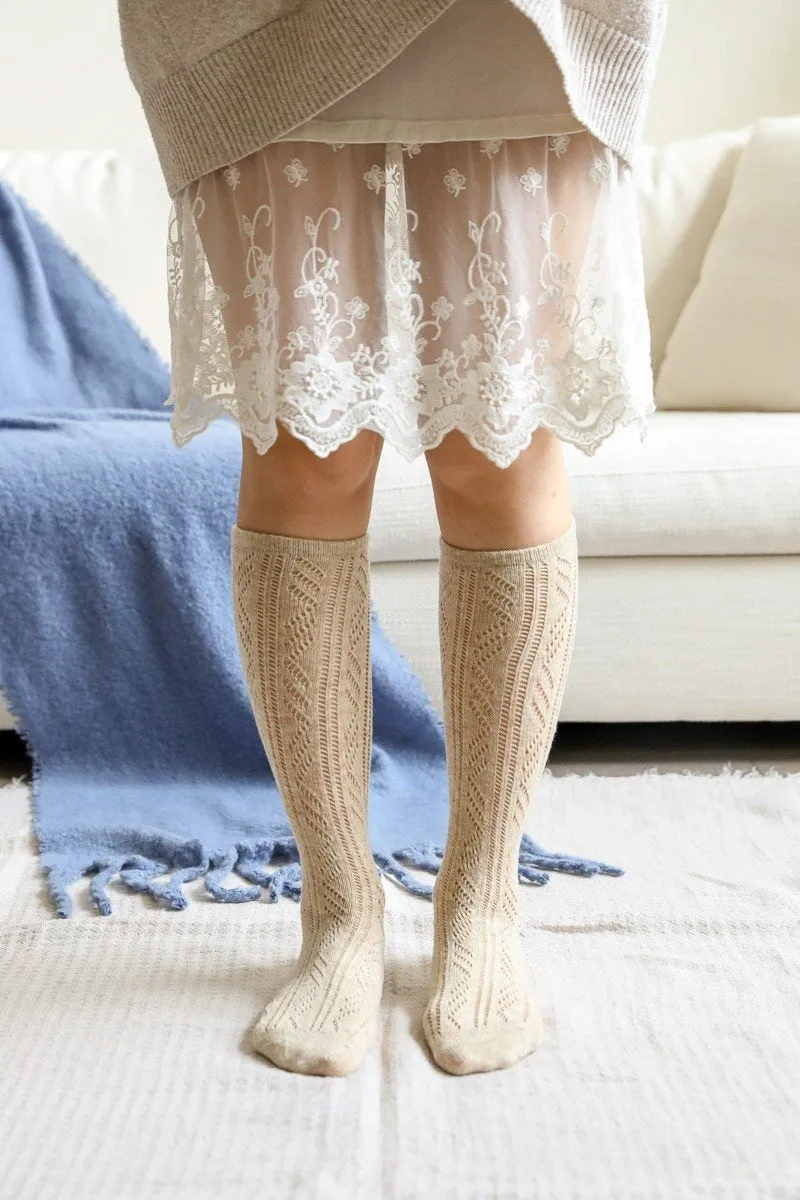 Classic Knit Crew Socks