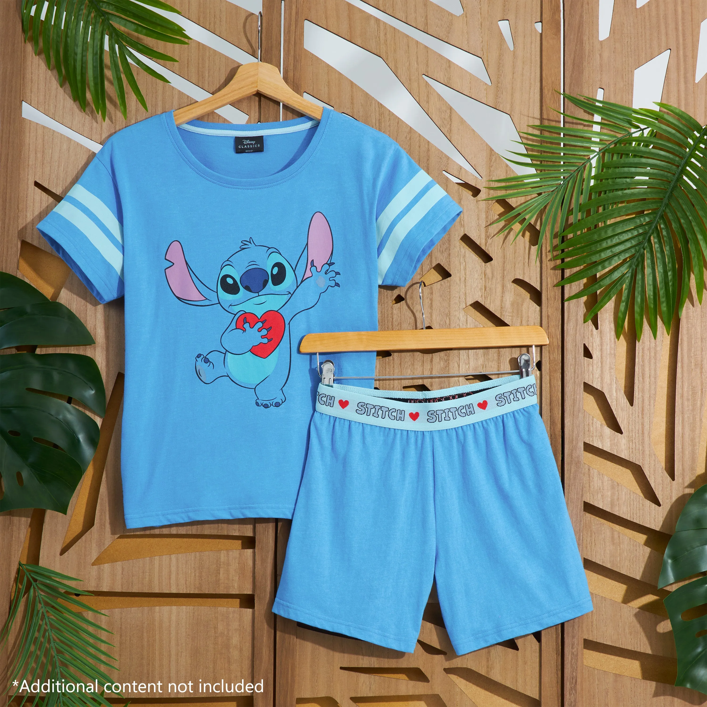Disney Stitch Womens Pyjamas Short PJs for Women