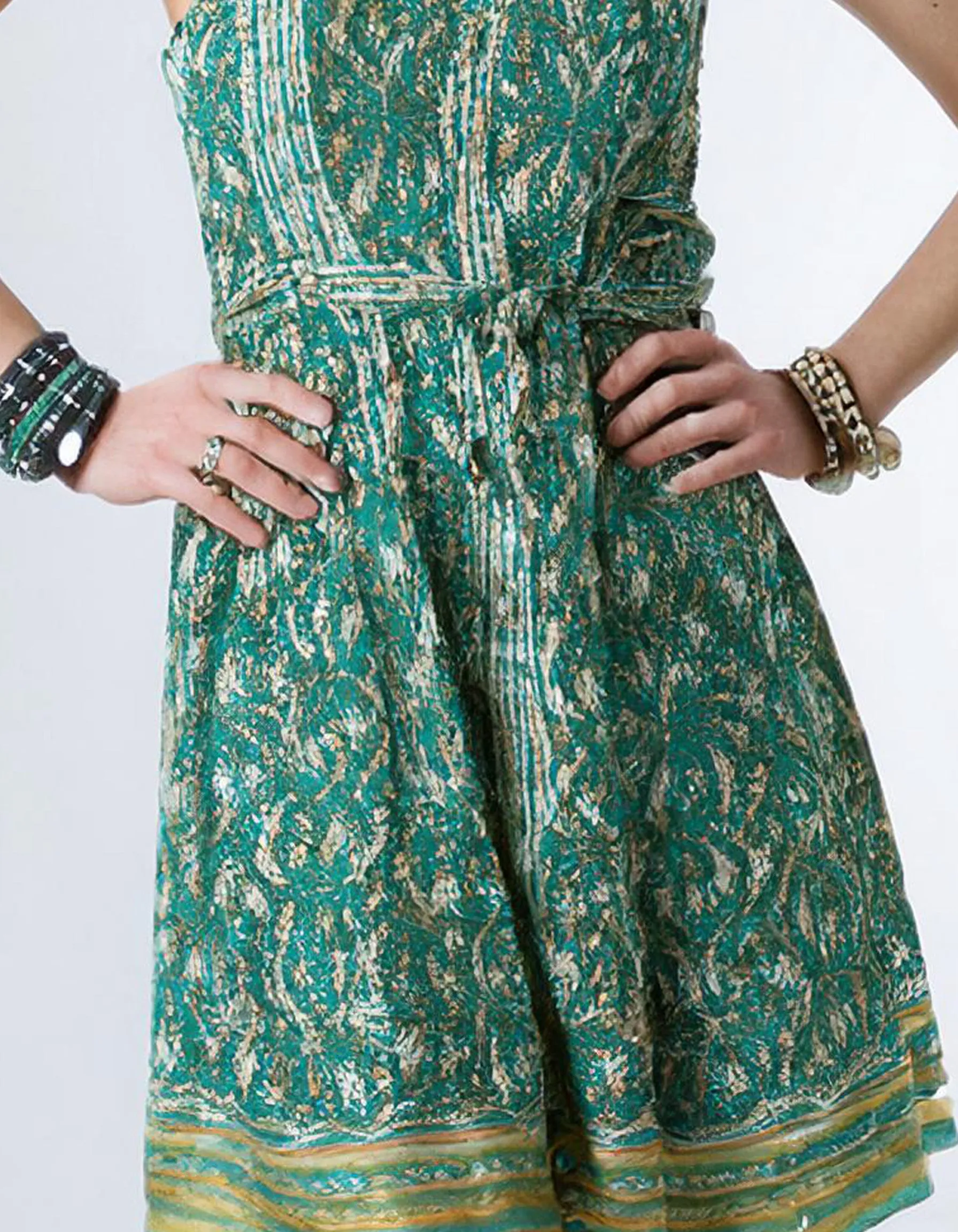 Emerald Garden Sundress
