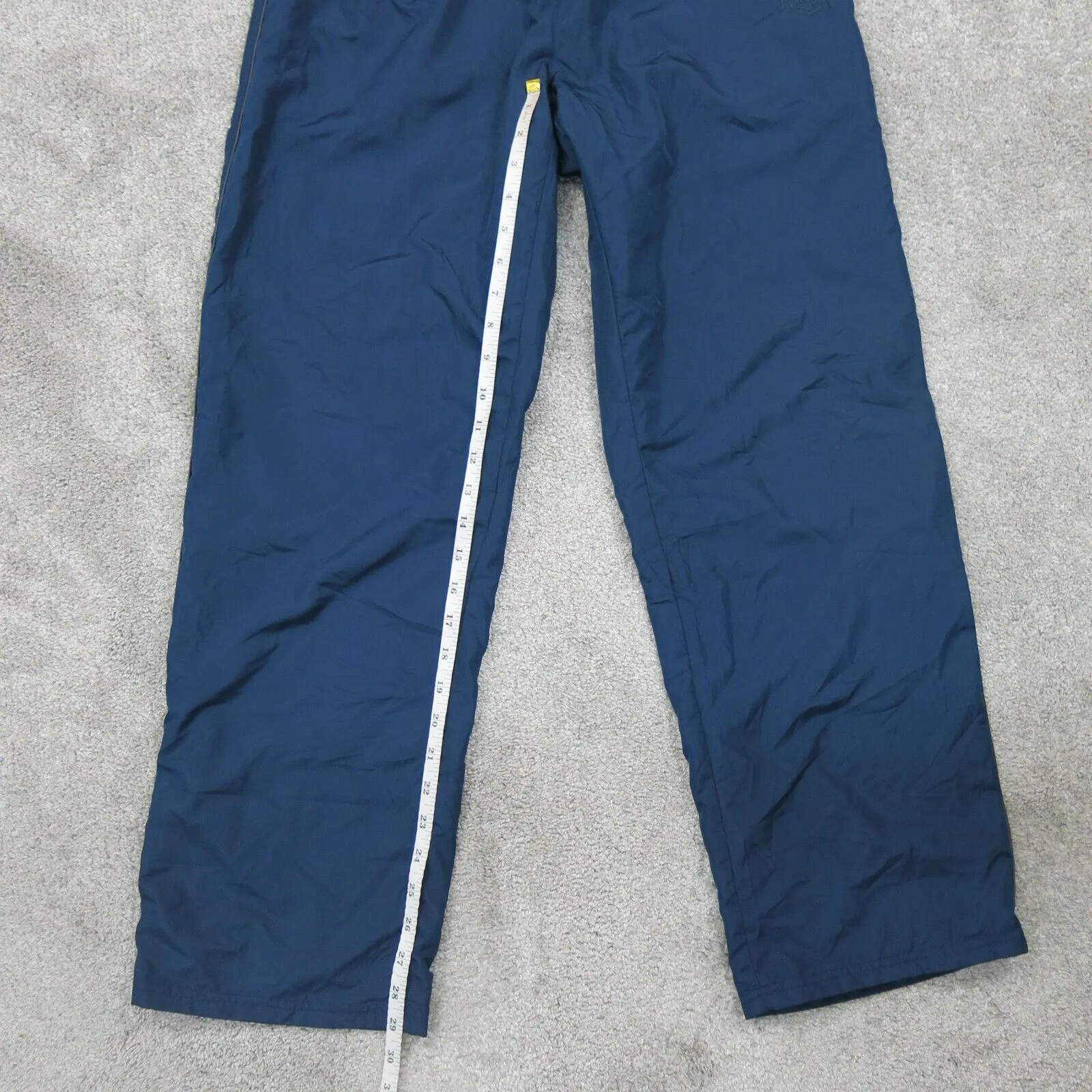 Everlast Mens Activewear Sweatpants Elastic Waist Mid Rise Logo Blue Size Small