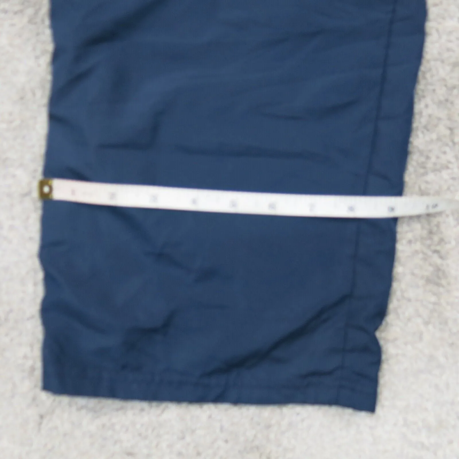 Everlast Mens Activewear Sweatpants Elastic Waist Mid Rise Logo Blue Size Small