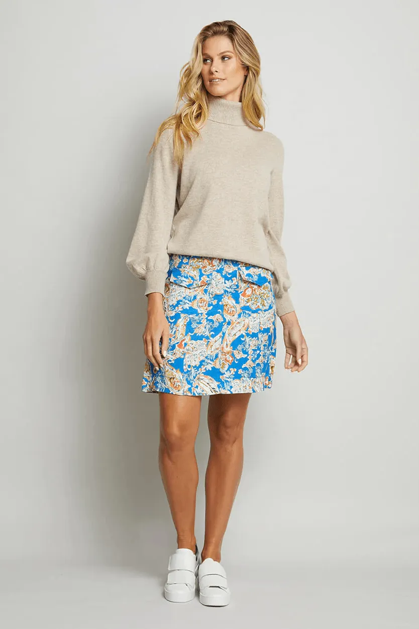 Greenwich Roll Neck | Wheat