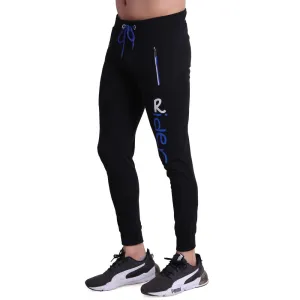 HiFlyers Mens Slimfit Track Pants (Black)