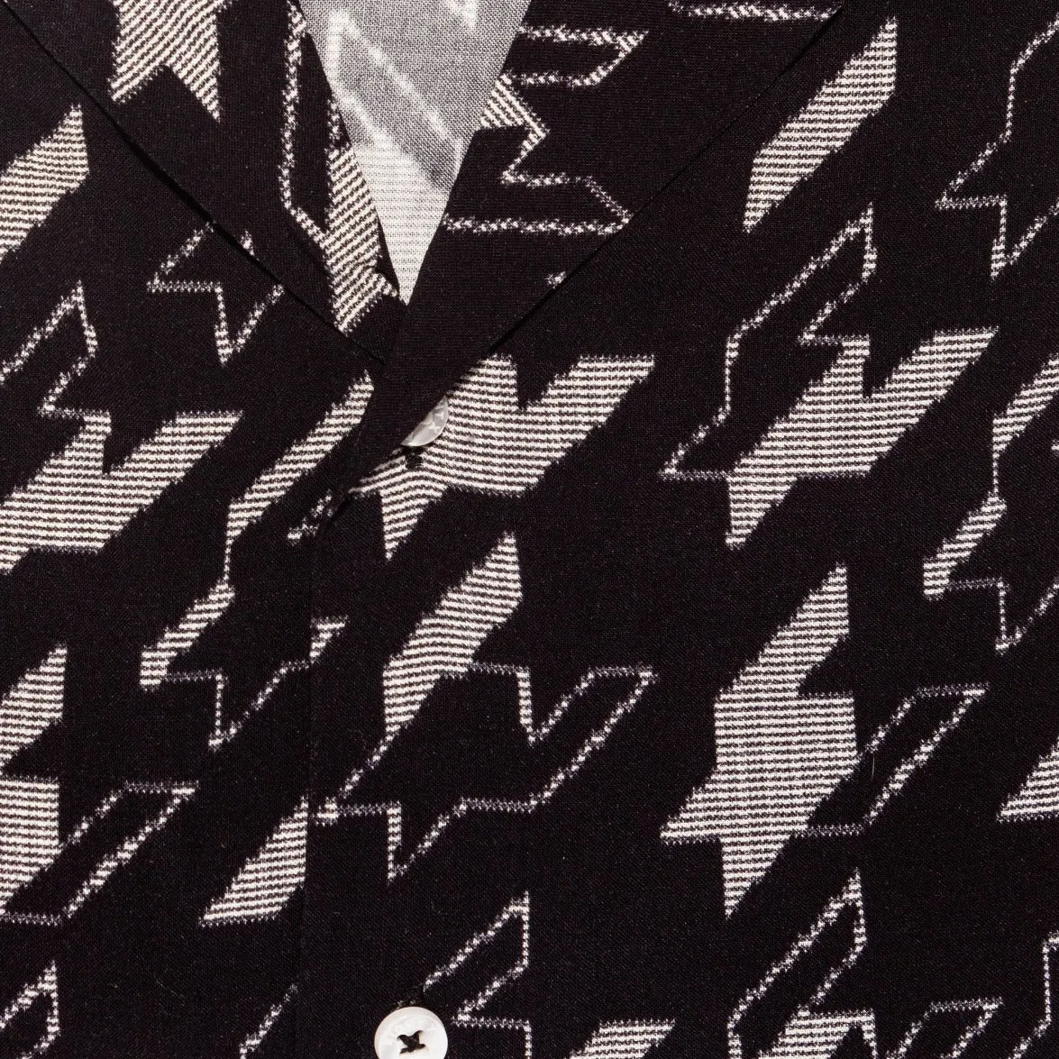 Invader Relaxed Fit Short Sleeve Button Down Shirt