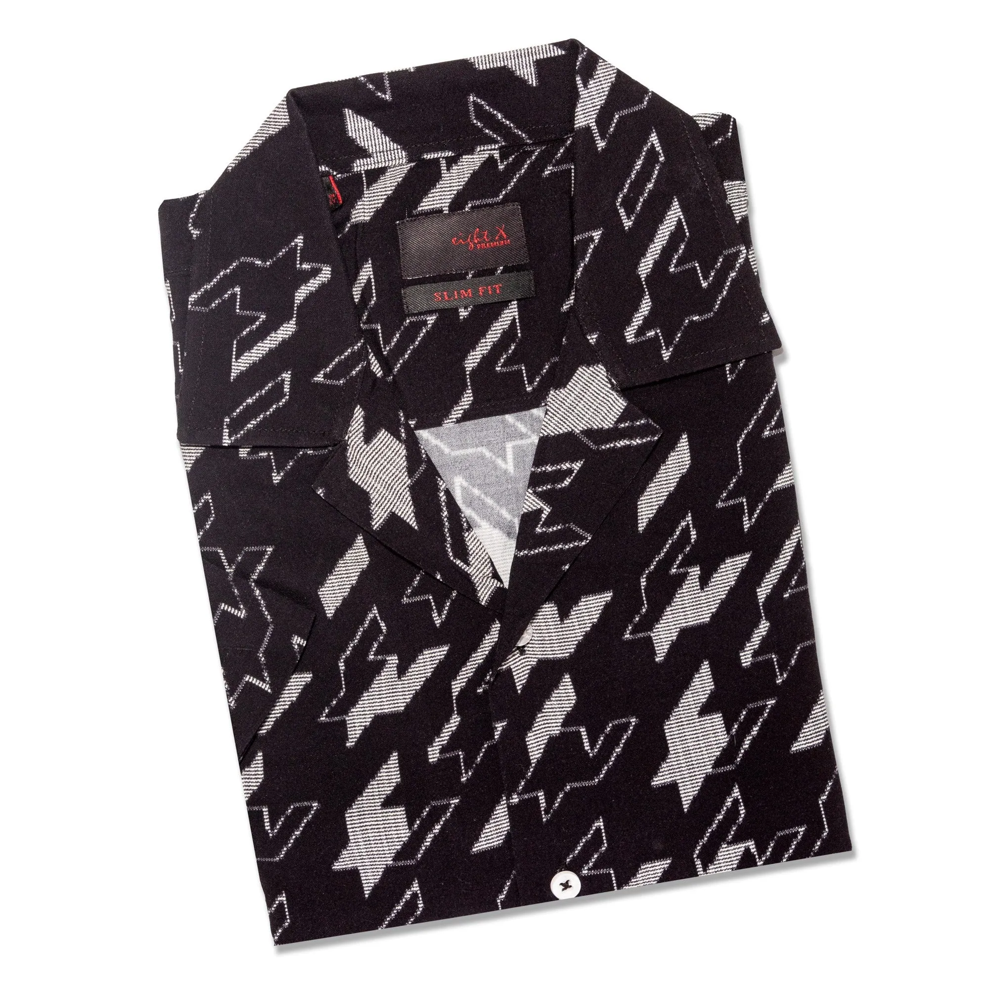 Invader Relaxed Fit Short Sleeve Button Down Shirt
