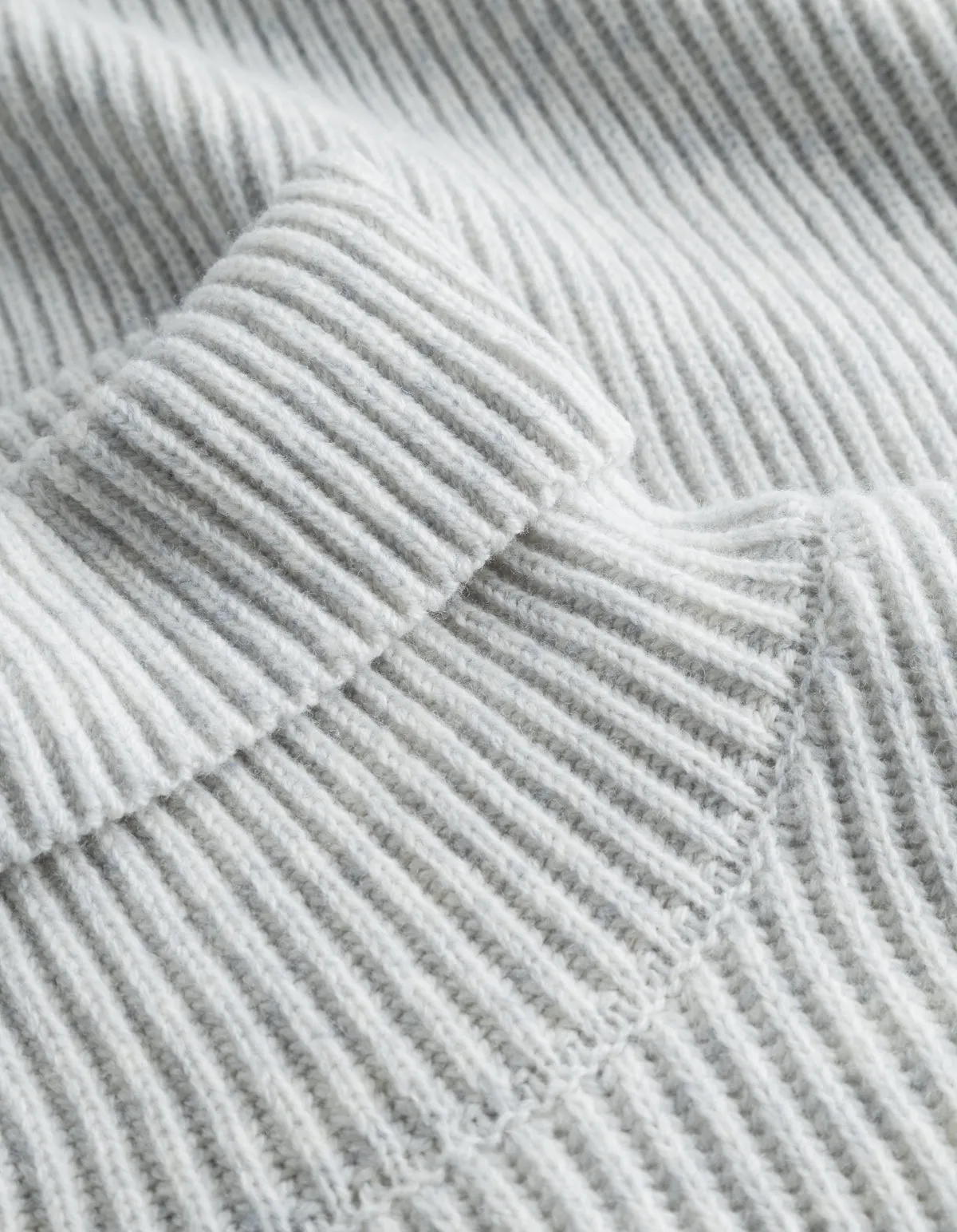 LES DEUX EDDIE WOOL RIB ROLLNECK KNIT - 2 COLORS