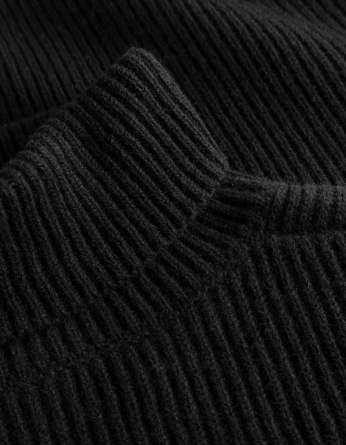 LES DEUX EDDIE WOOL RIB ROLLNECK KNIT - 2 COLORS