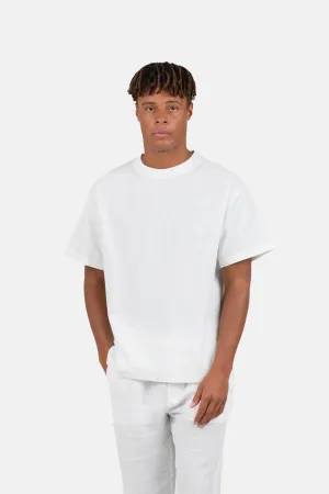 linen T-shirt white
