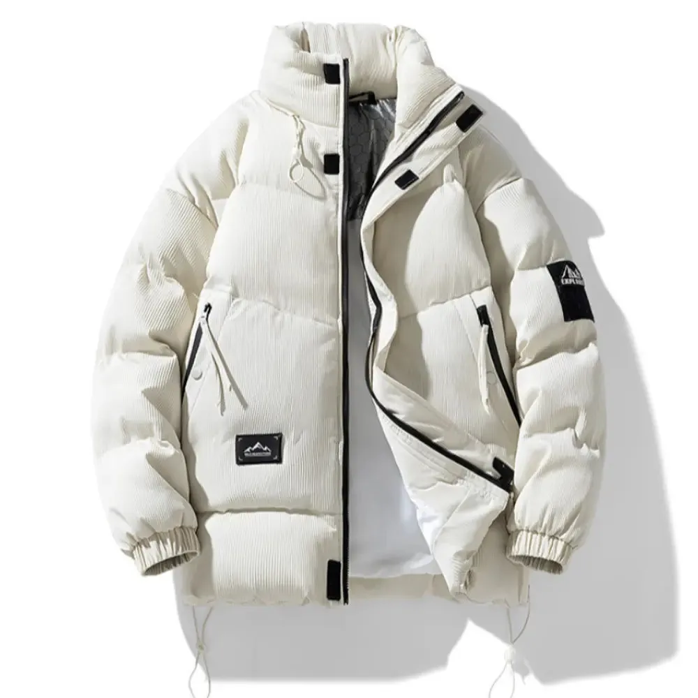 Men's Stand Collar Puffer Jacket