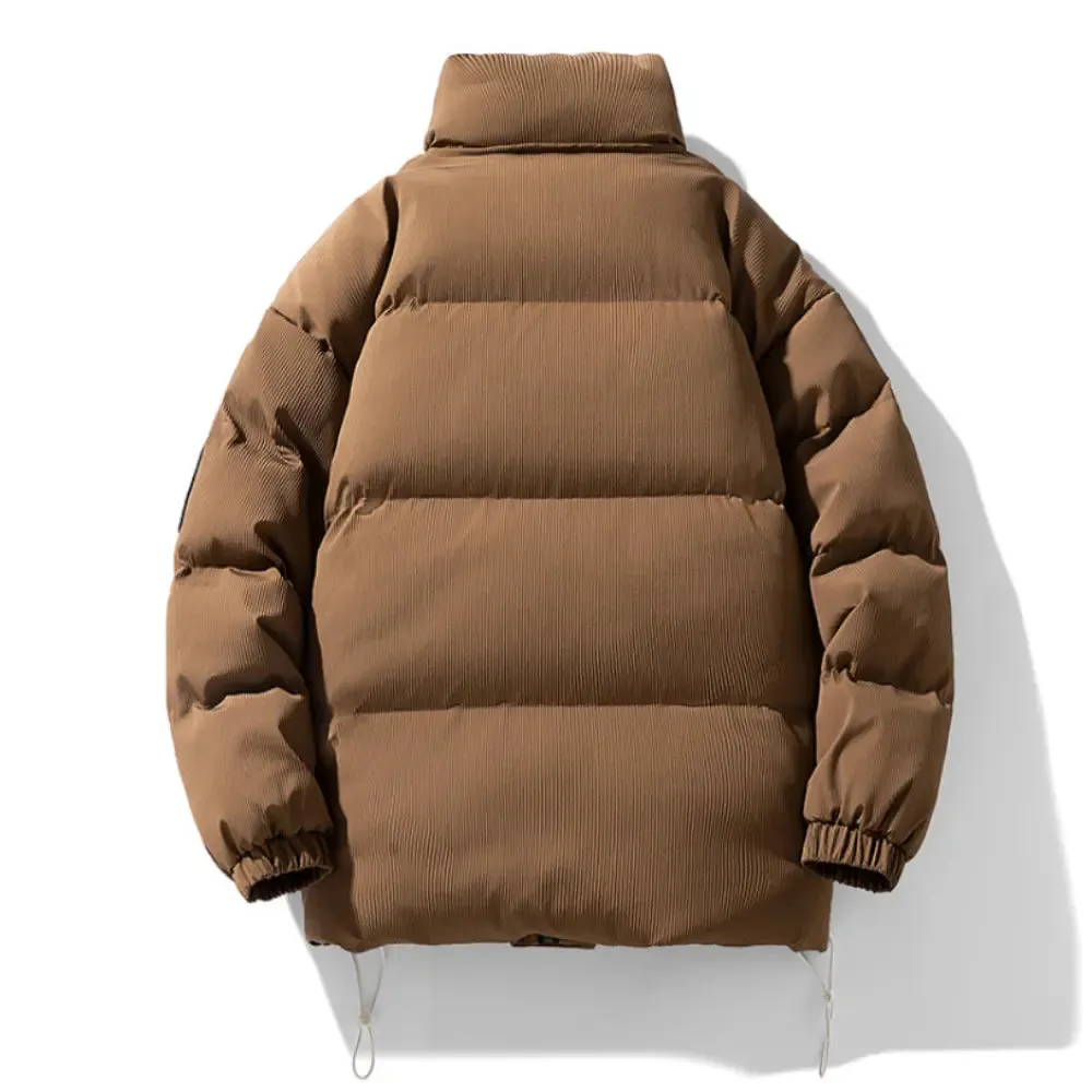 Men's Stand Collar Puffer Jacket