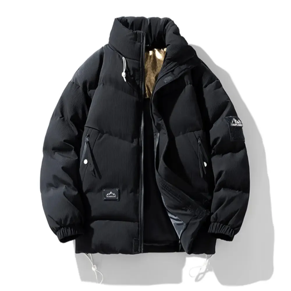 Men's Stand Collar Puffer Jacket