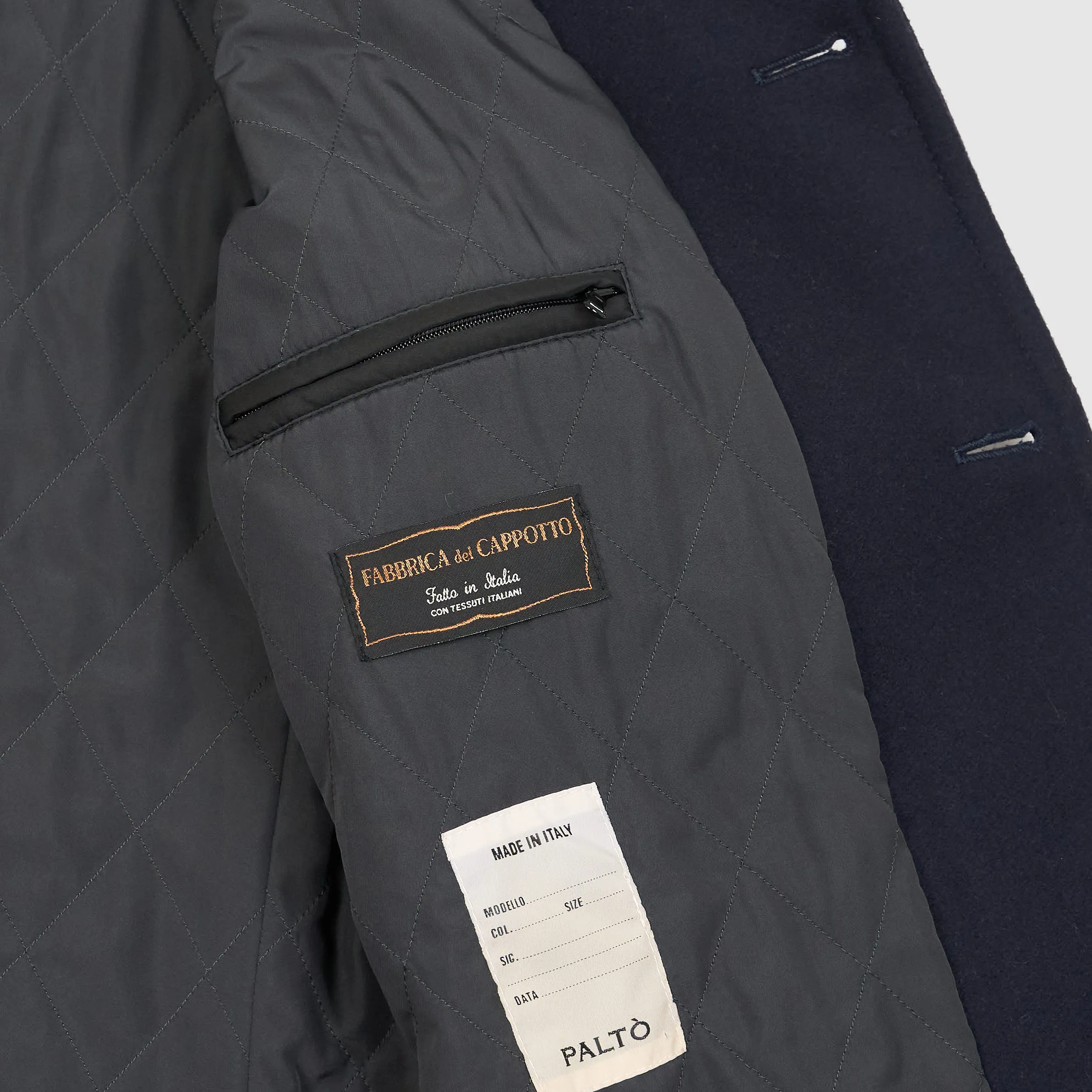 Palto Medium Length Wool Coat