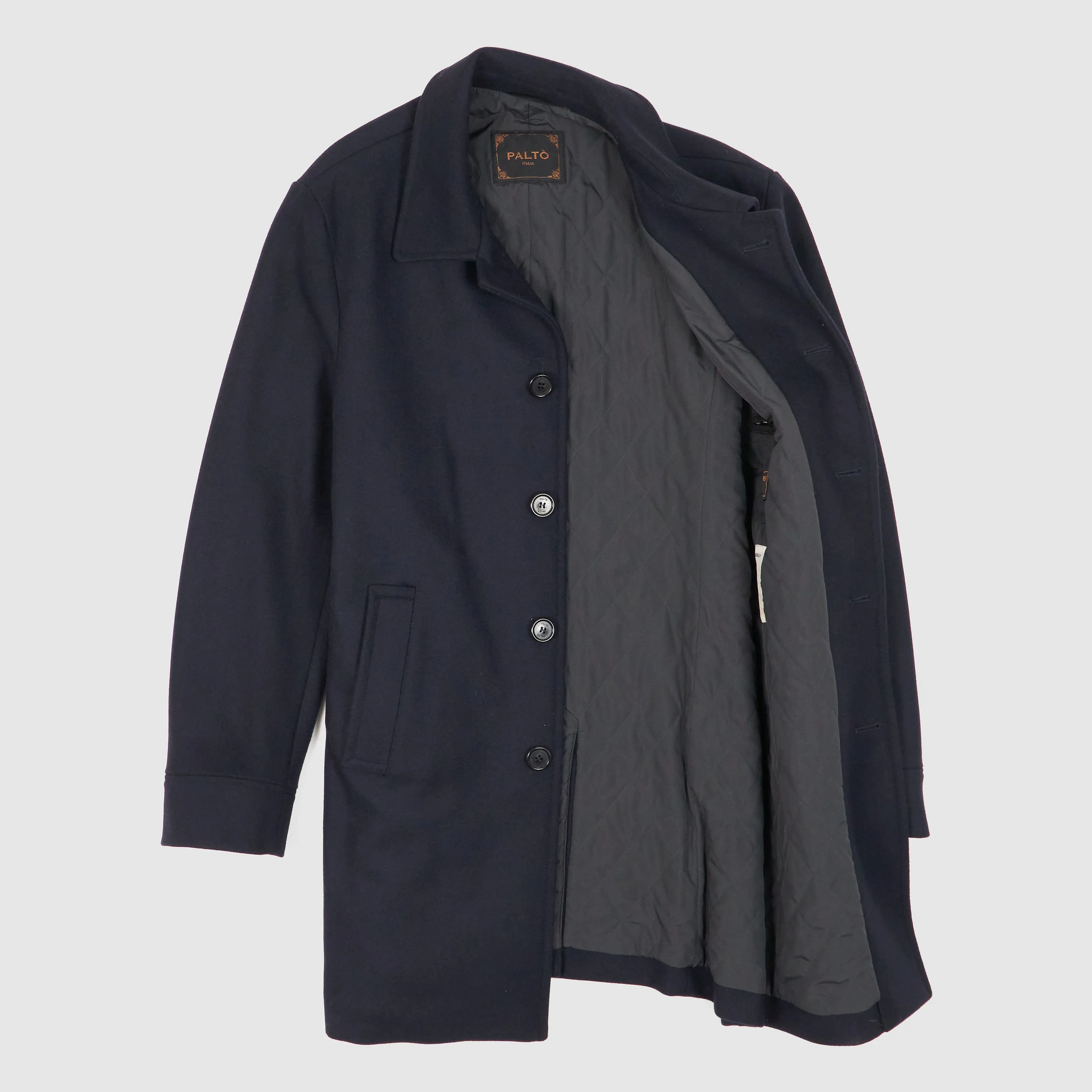 Palto Medium Length Wool Coat