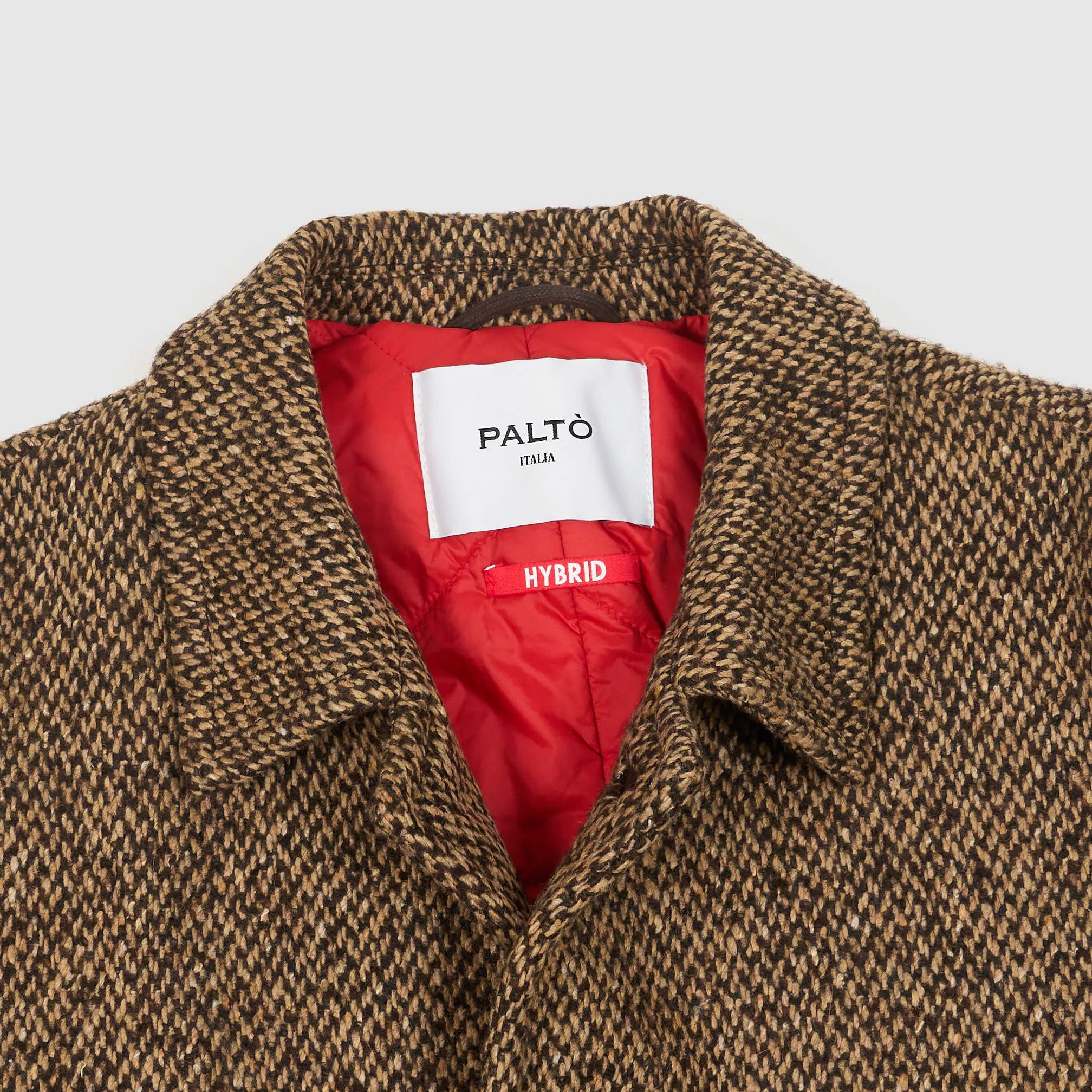 Palto Wool Blend Tweed Coat Thermore® Insulation