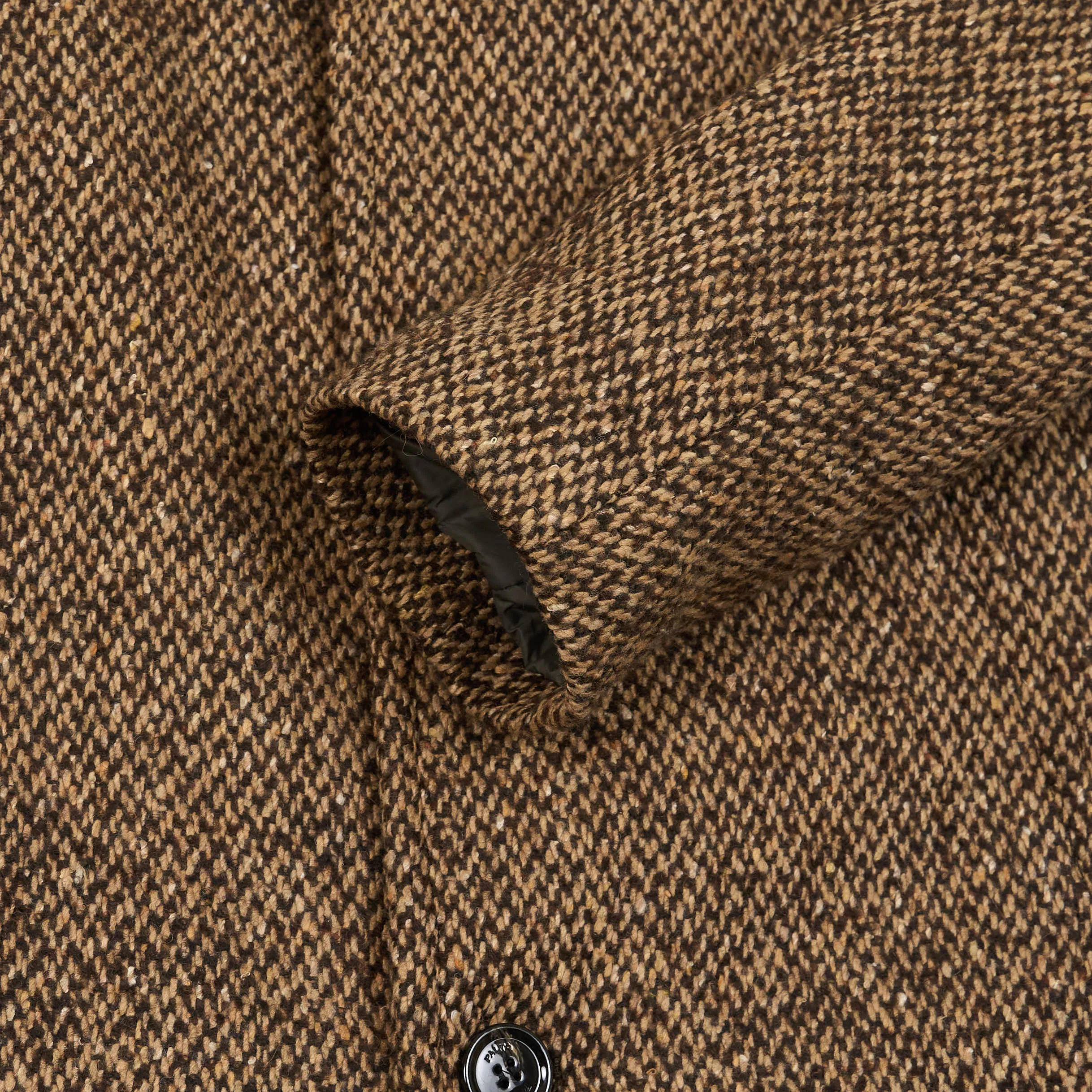 Palto Wool Blend Tweed Coat Thermore® Insulation