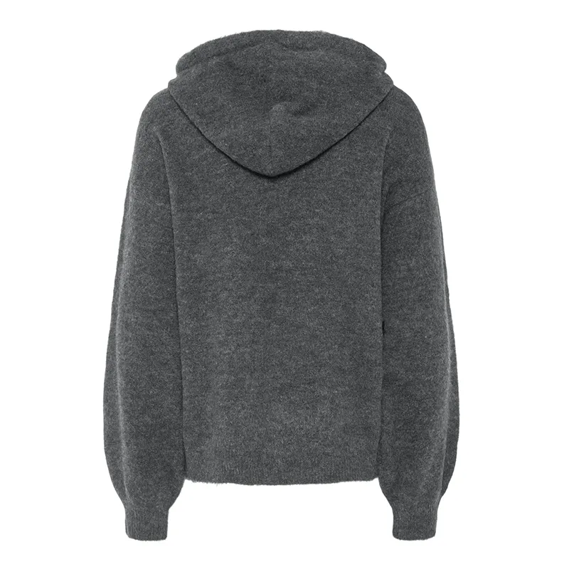 Pieces Piko Knit Hoodie