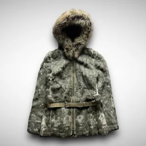 Prada ‘Inuit’ Dyed Goat Fur Hooded Jacket (AW2001)