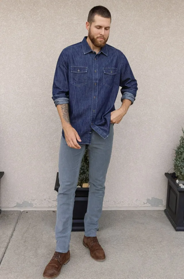 Rails Kenji Light Weight Denim Shirt