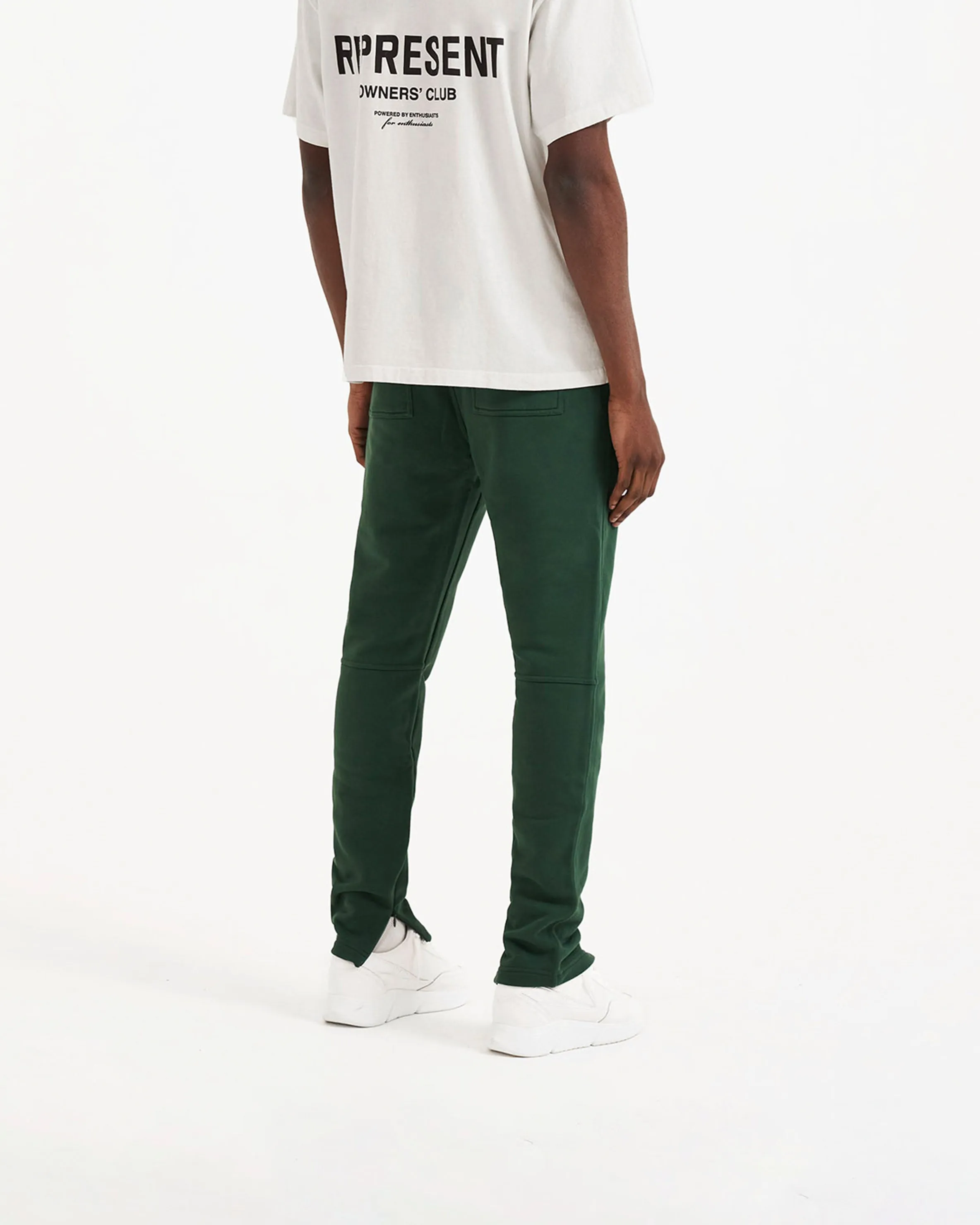 Represent Owners Club Zip Sweatpant - Racing Green