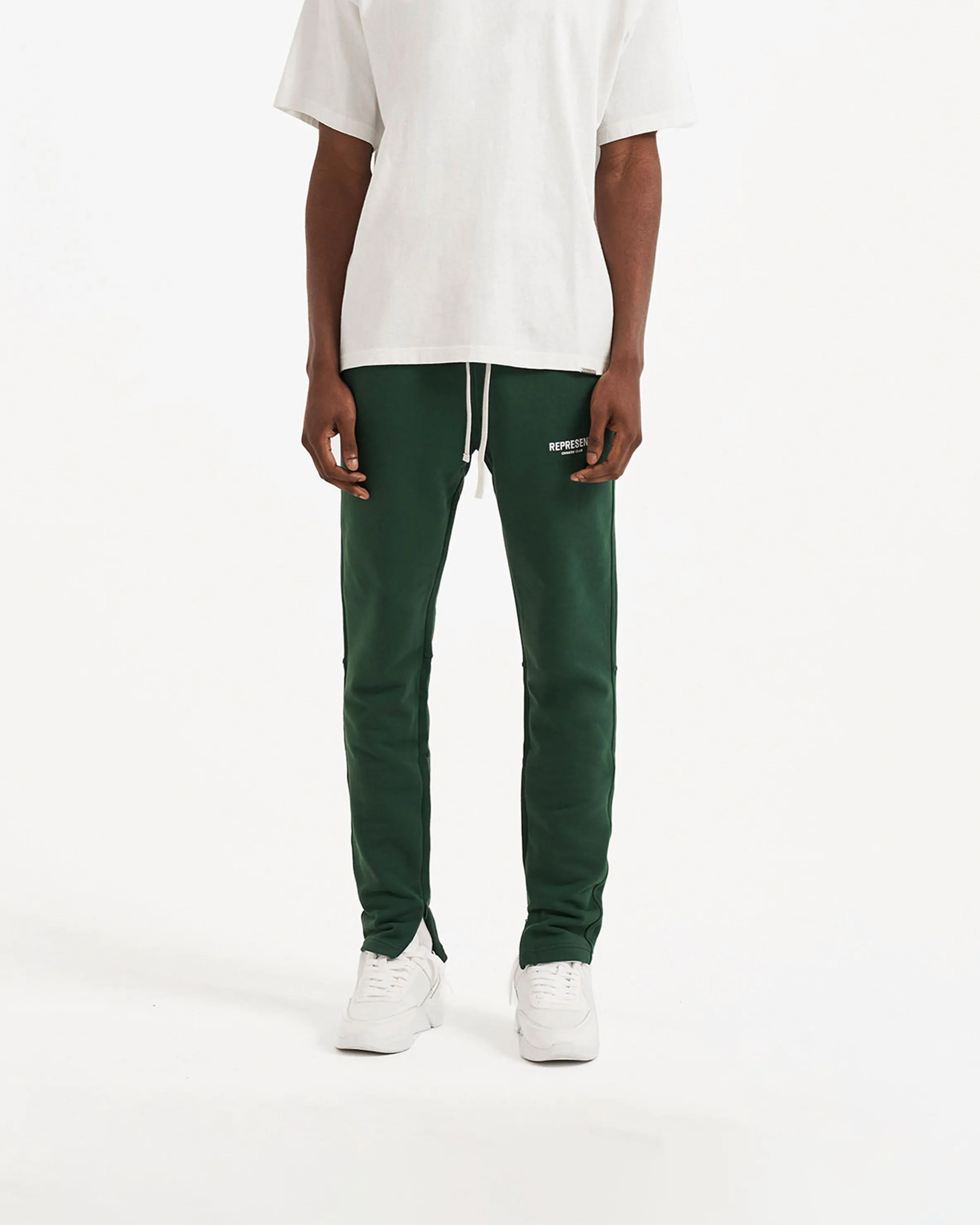 Represent Owners Club Zip Sweatpant - Racing Green