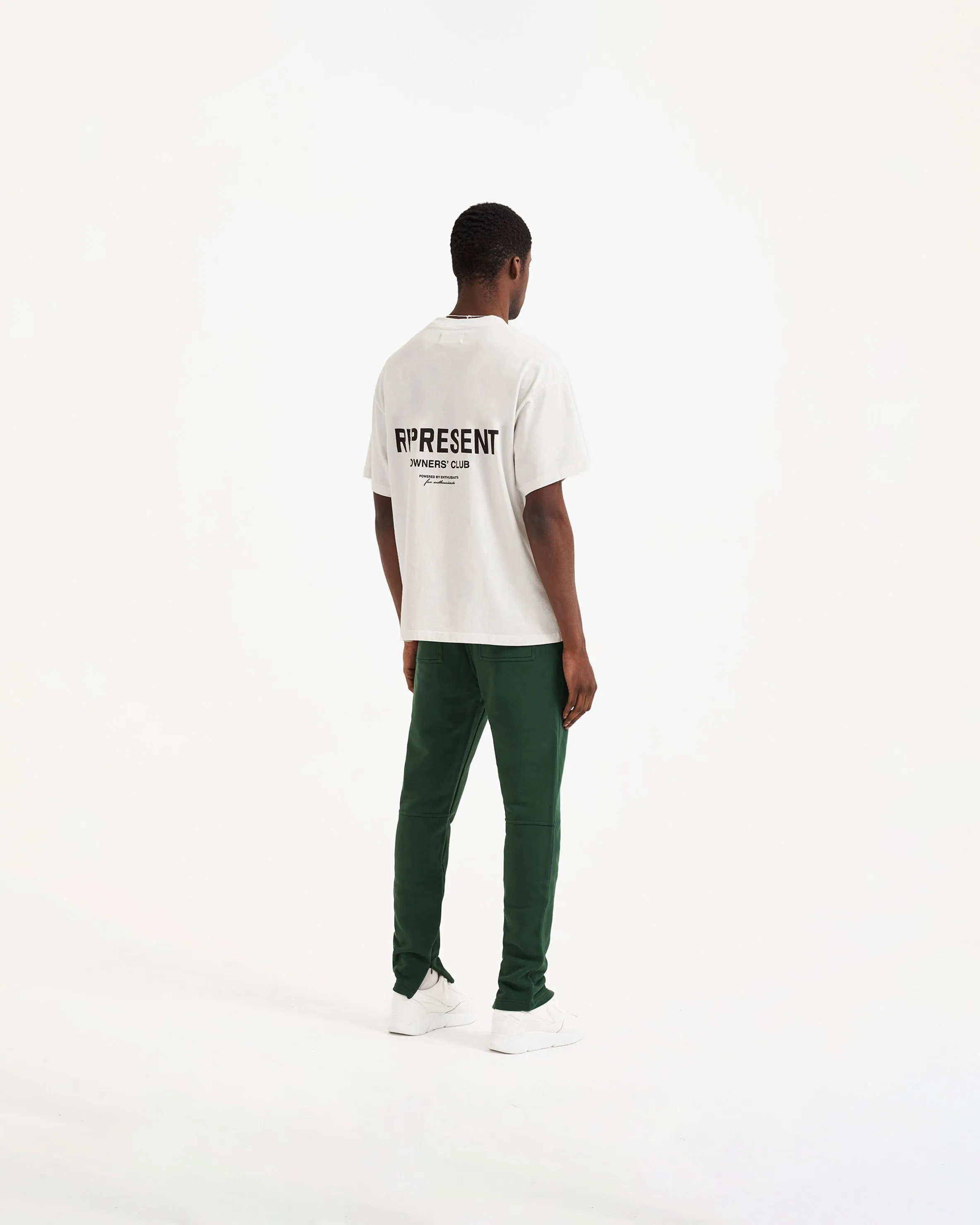 Represent Owners Club Zip Sweatpant - Racing Green