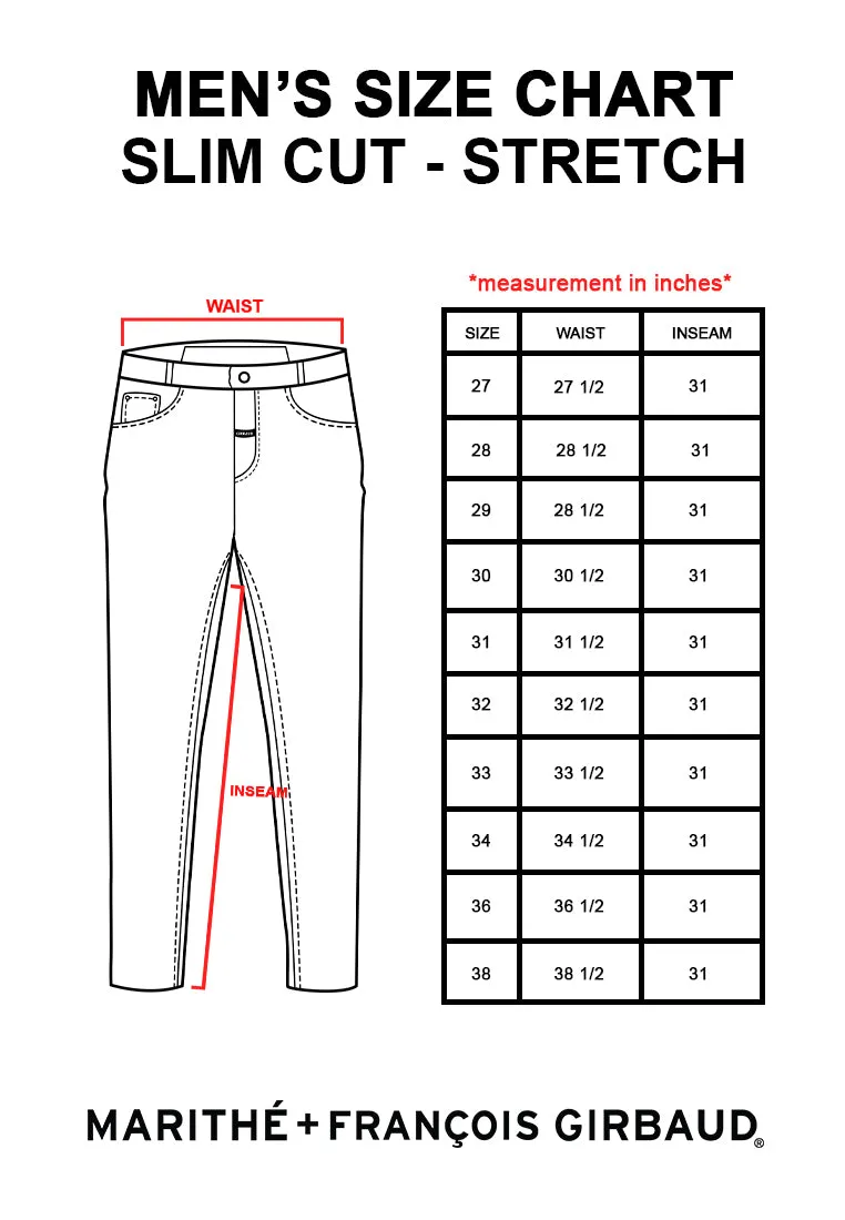 STAR BUTT Men's Denim Pants