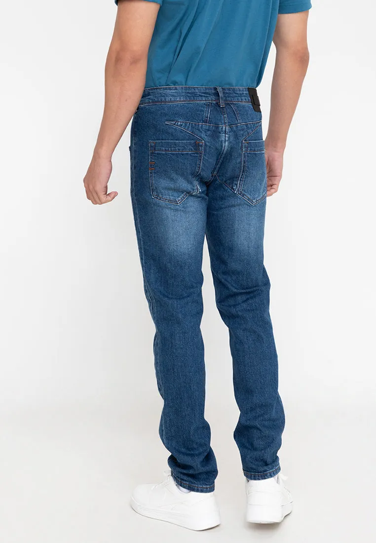 STAR BUTT Men's Denim Pants