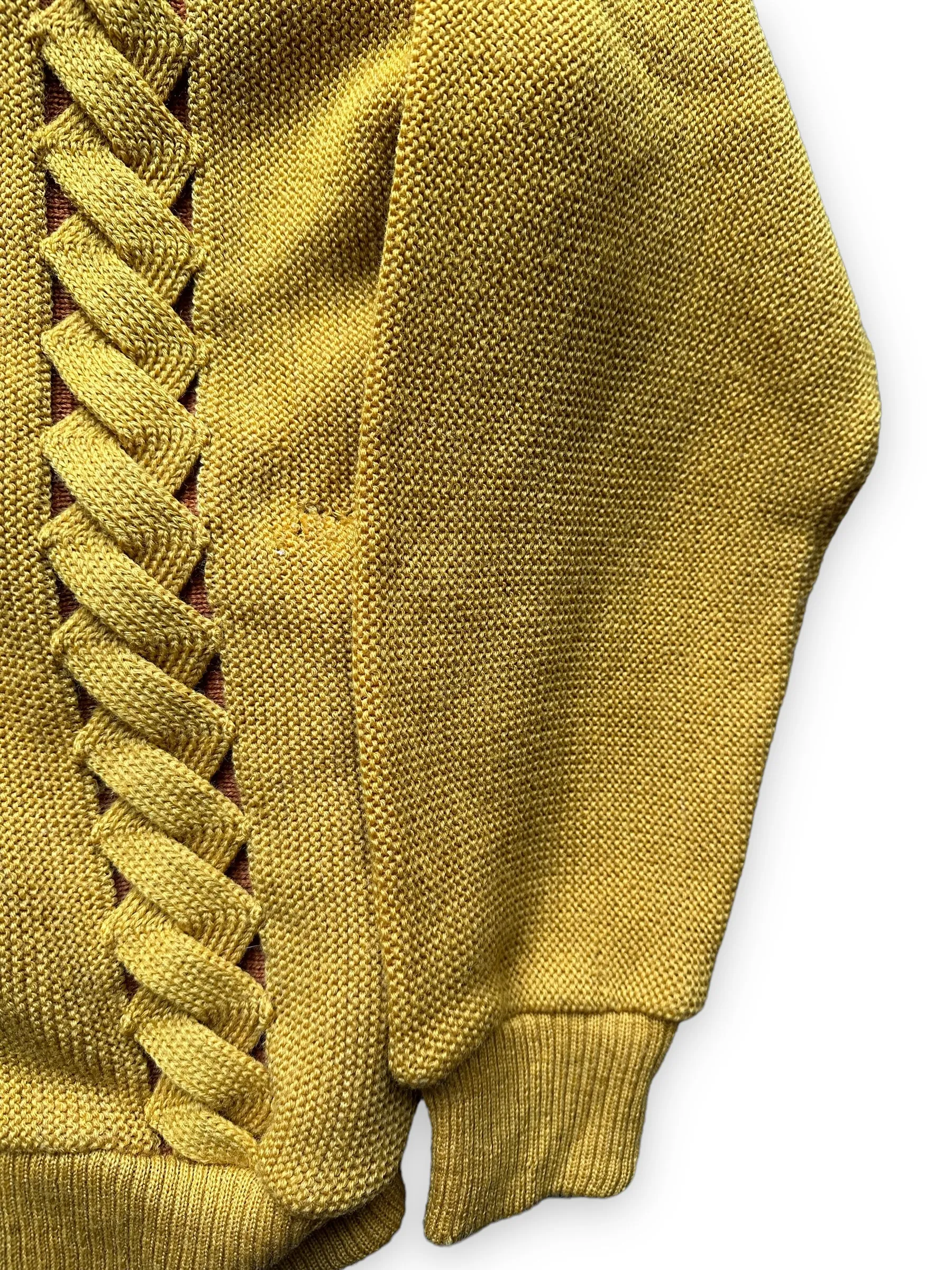 Vintage Seattle Knitting Mills Golden Double Helix Wool Sweater SZ M |  Vintage Cardigan Sweaters Seattle | Barn Owl Vintage Seattle