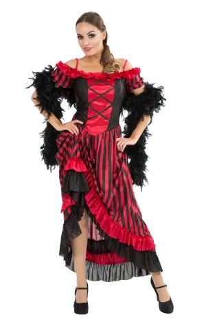 Womens Saloon Girl Costume