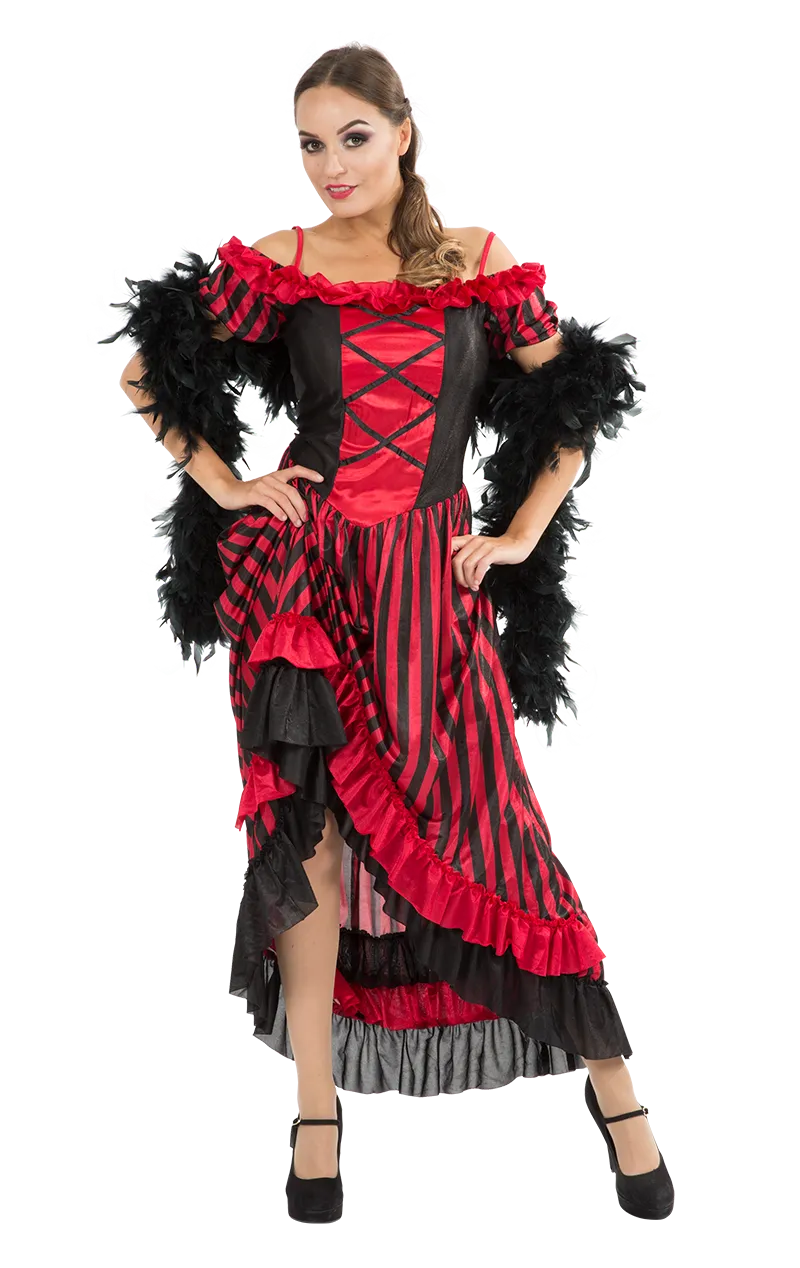Womens Saloon Girl Costume