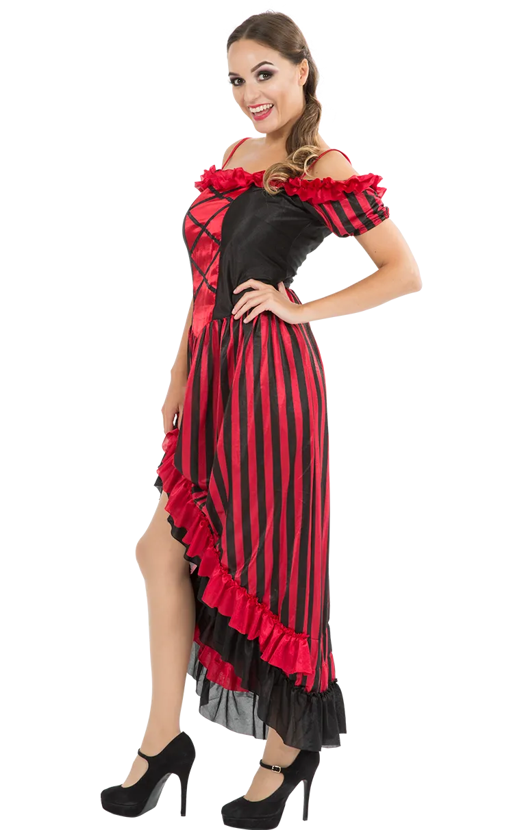 Womens Saloon Girl Costume