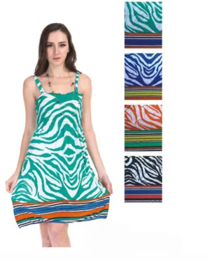 women's sundresses - animal prints Case of 72